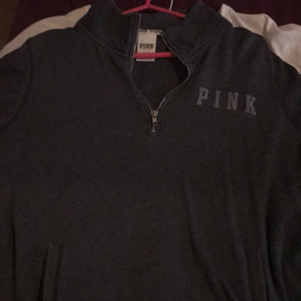 PINK brand sweatshirt halfzip